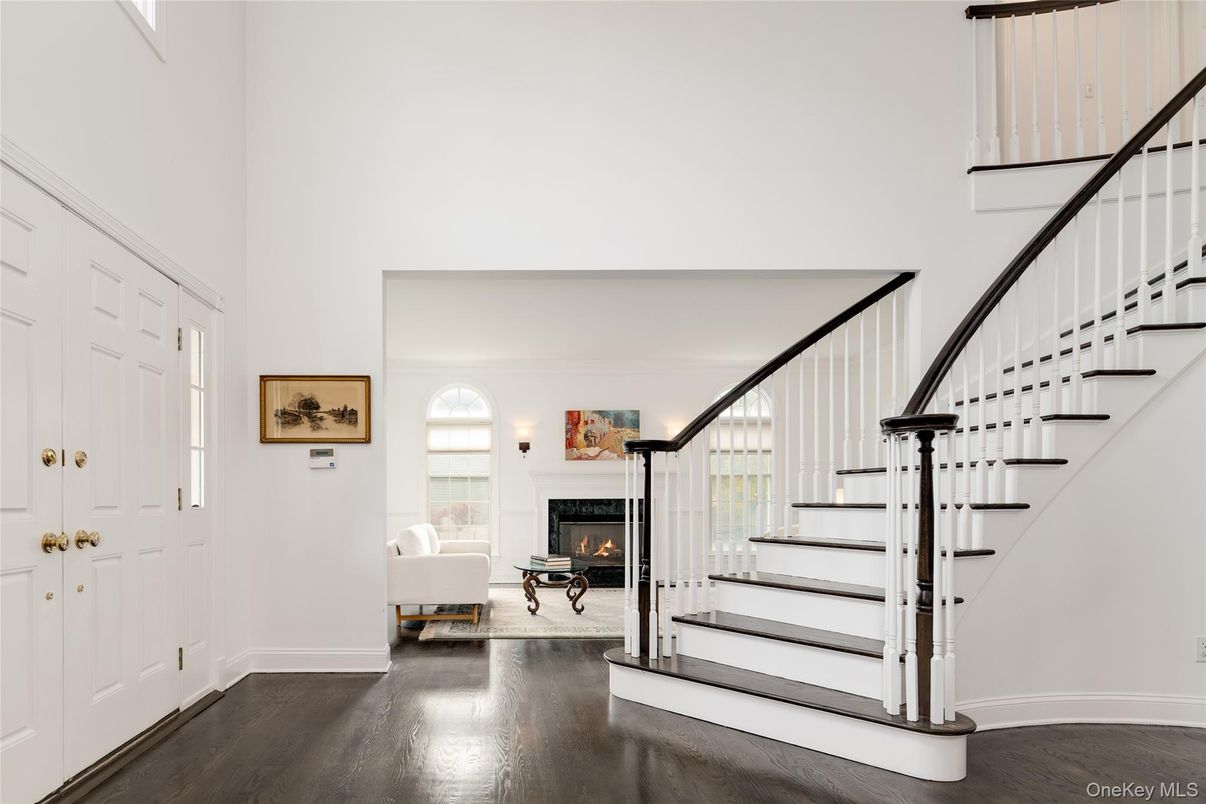 Fireplace, Interior, Wood Texture Flooring