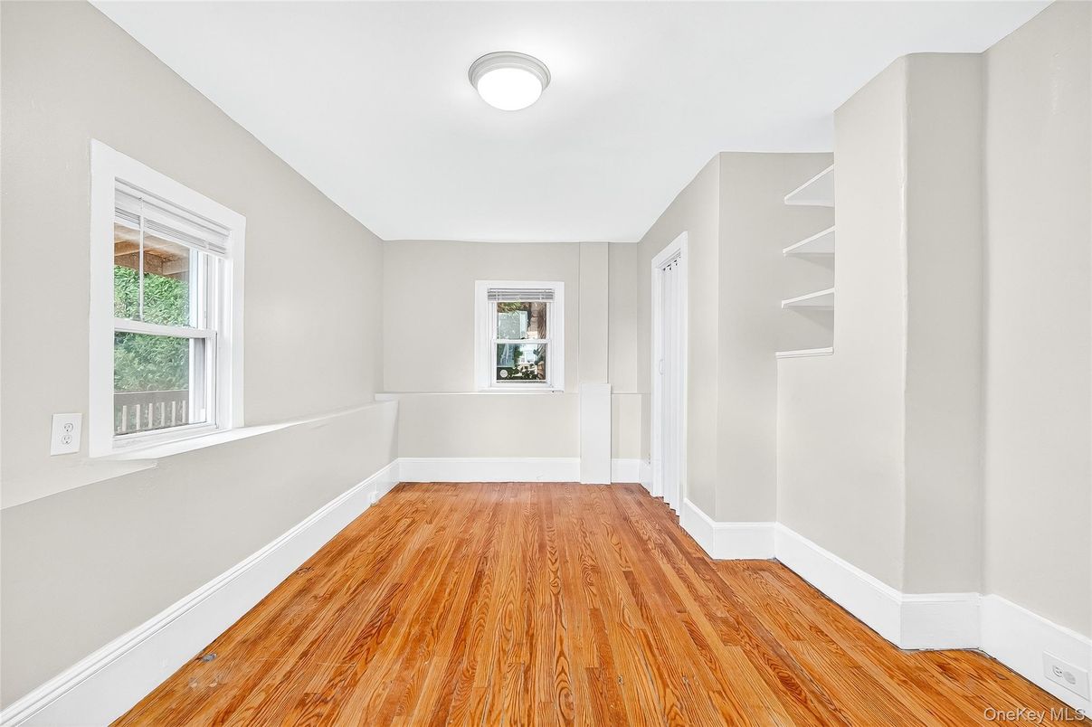 Empty room, Interior, Wood Texture Flooring