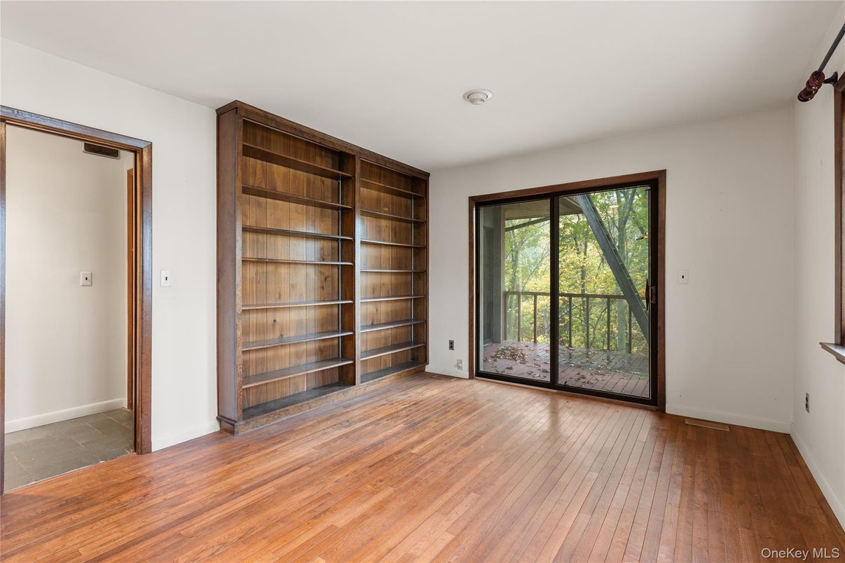Empty room, Interior, Wood Texture Flooring