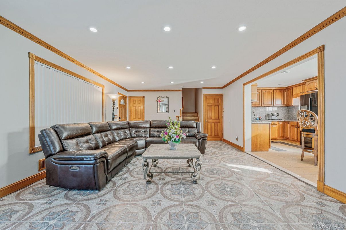 Interior, Kitchen, Living room, Recessed Lighting