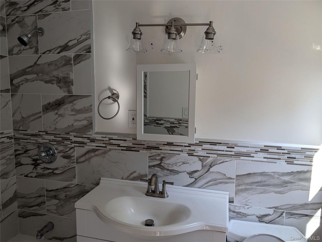 Bathroom, Interior, Marble Walls