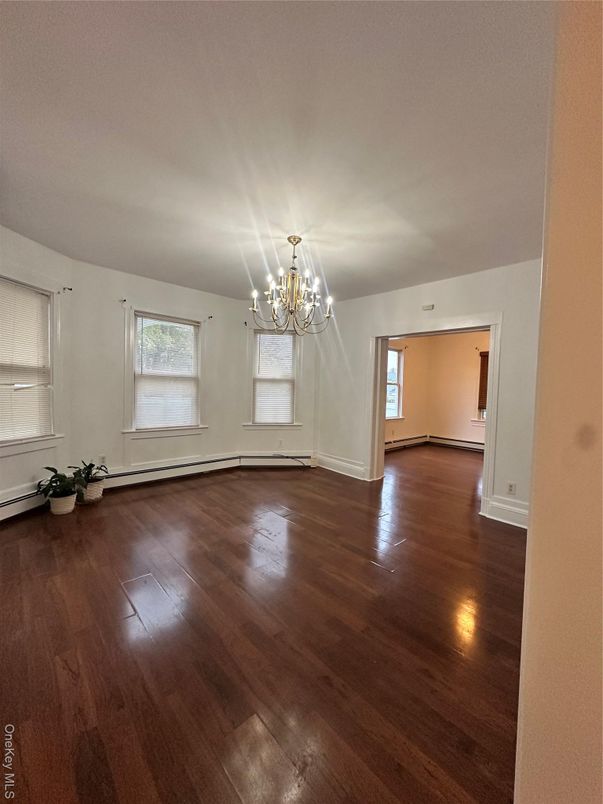 Chandelier, Empty room, Interior, Wood Texture Flooring