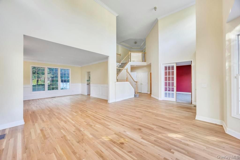 Empty room, Interior, Wood Texture Flooring
