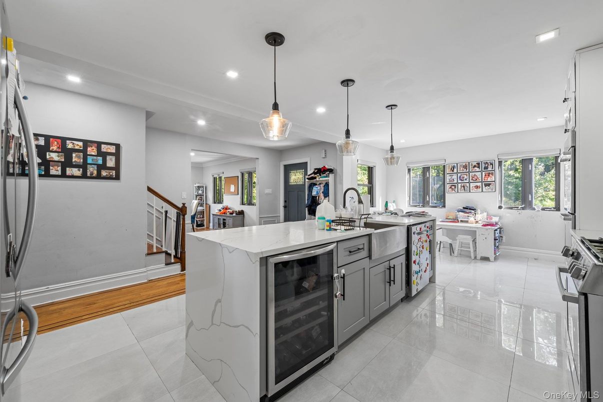 Interior, Kitchen, Pendant Lights, Recessed Lighting