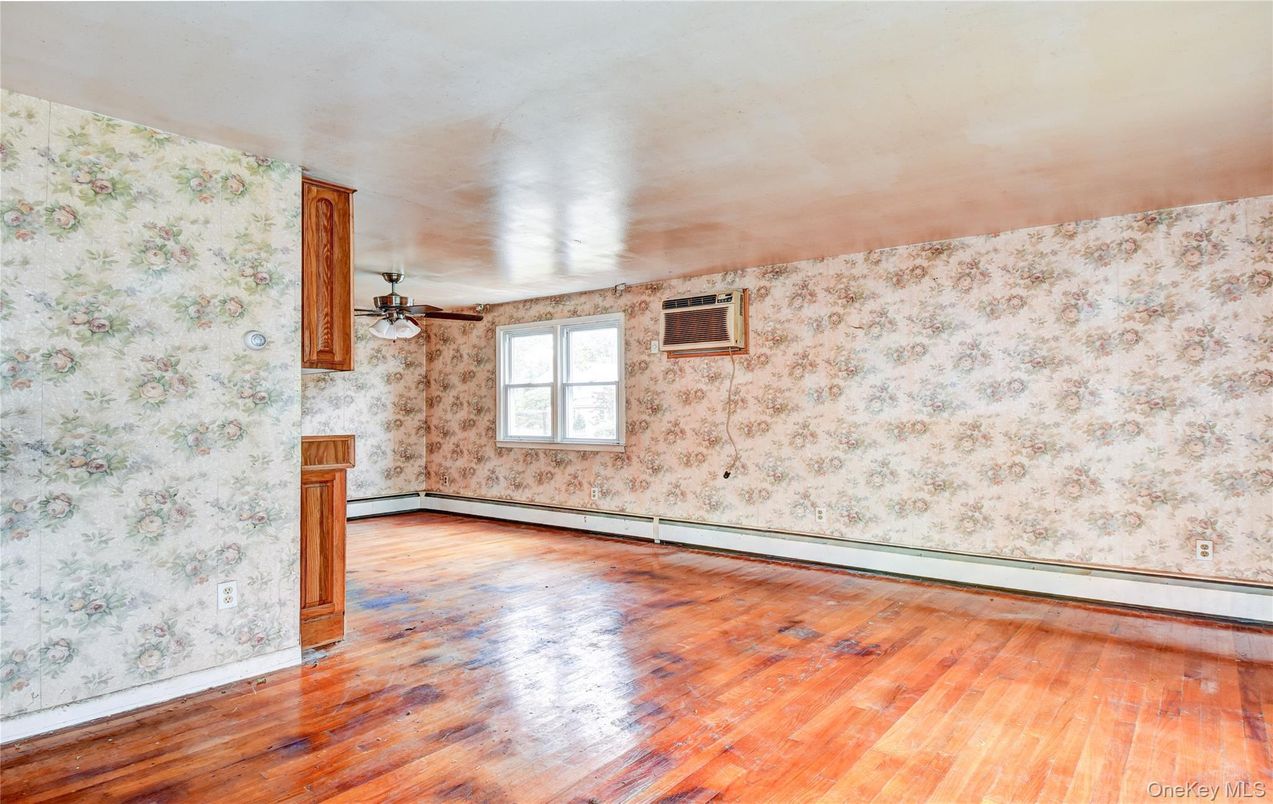 Empty room, Interior, Wood Texture Flooring