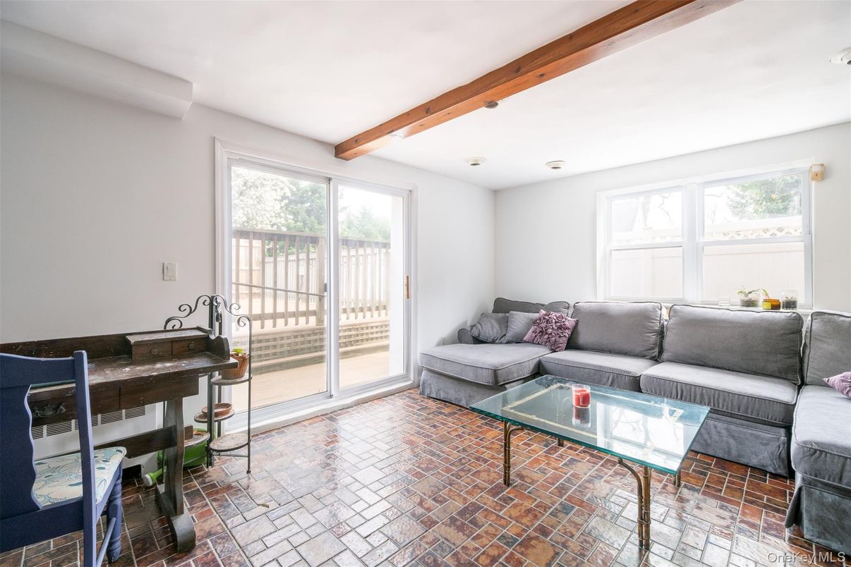 Interior, Living room, Wooden Beams