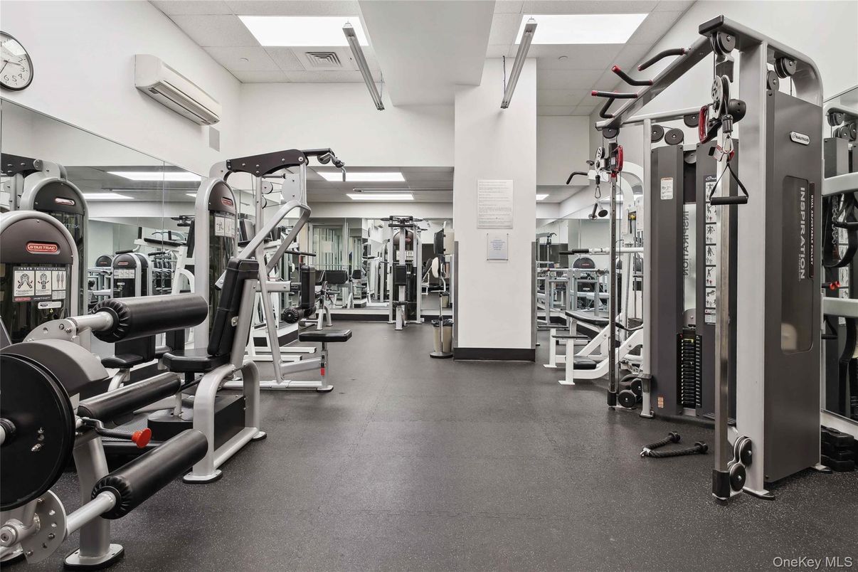 Fitness Equipment, Gym, Interior