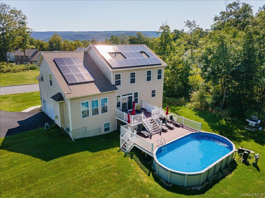Backyard, Exterior, Pool, Solar Panels