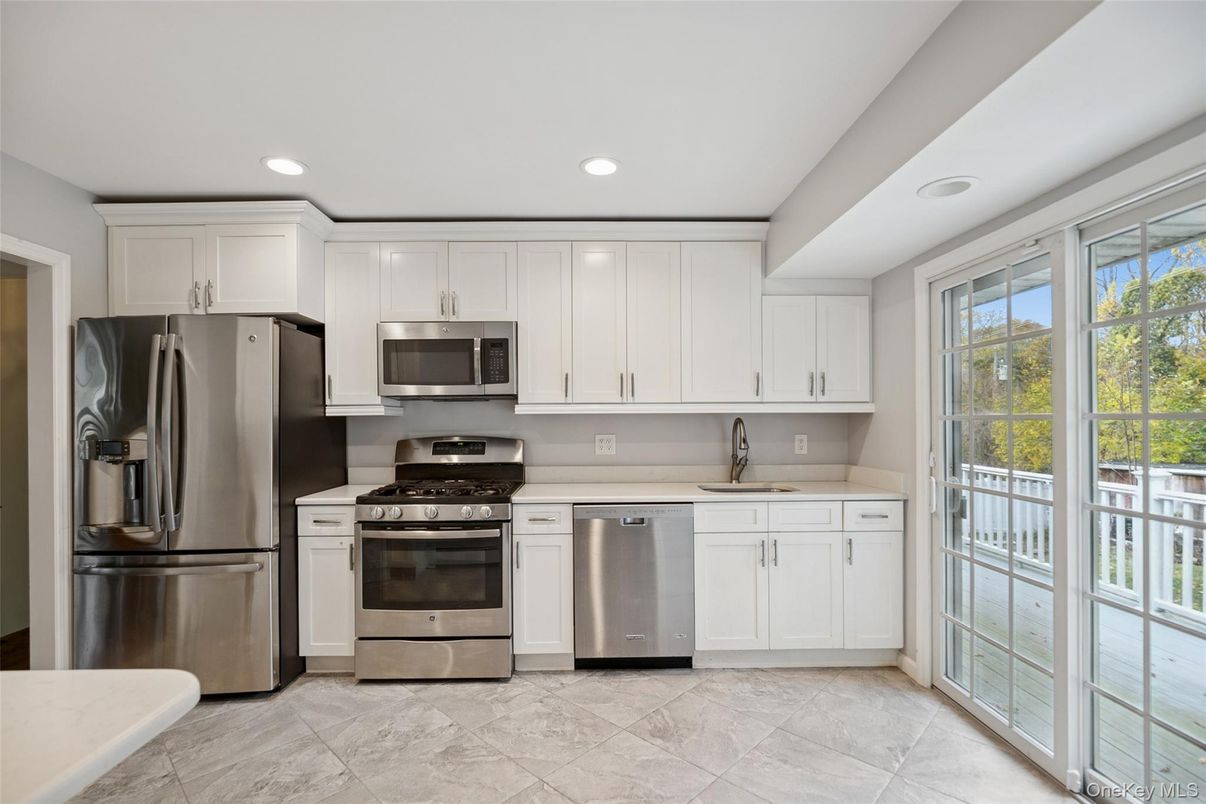 Interior, Kitchen, Recessed Lighting, Stainless Steel Appliances