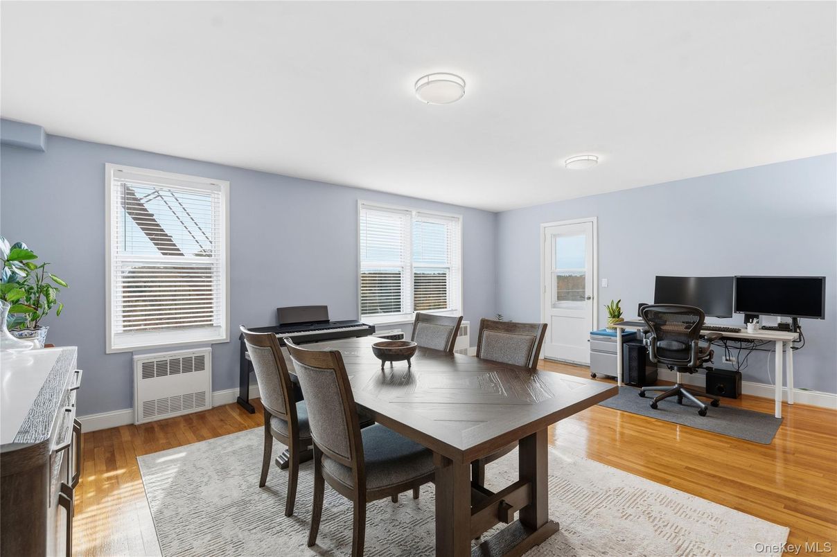 Home Office, Interior, Wood Texture Flooring