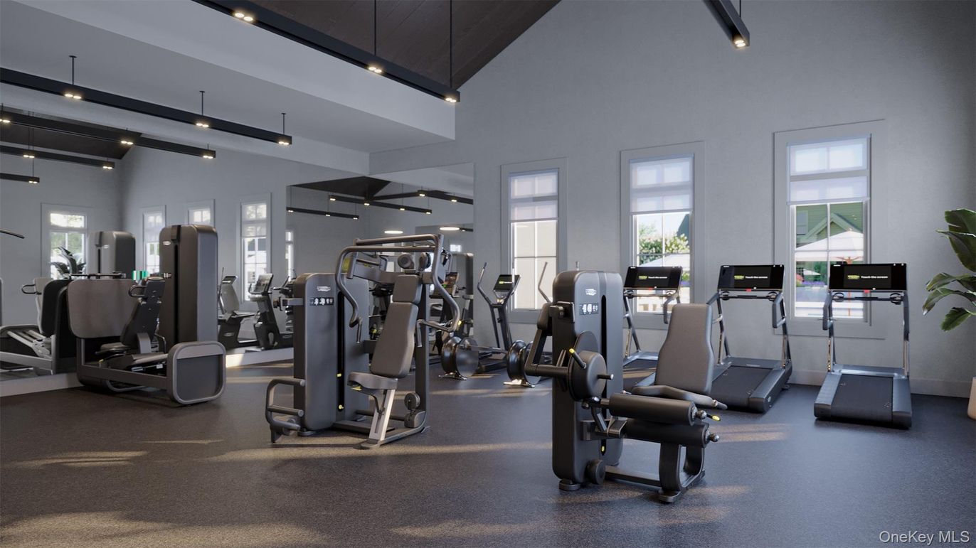 Fitness Equipment, Gym, Interior