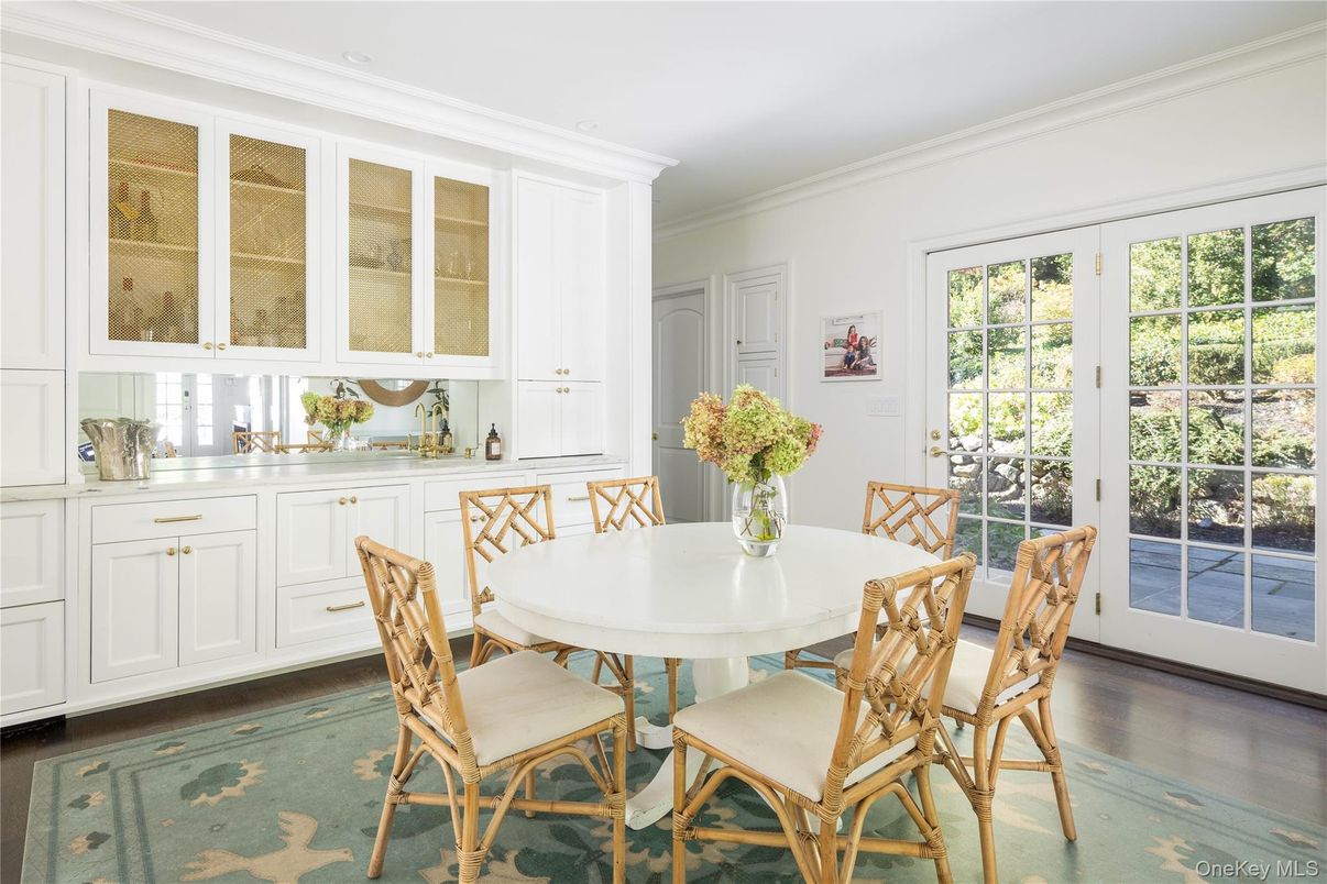 Dining room, Interior, Wood Texture Flooring
