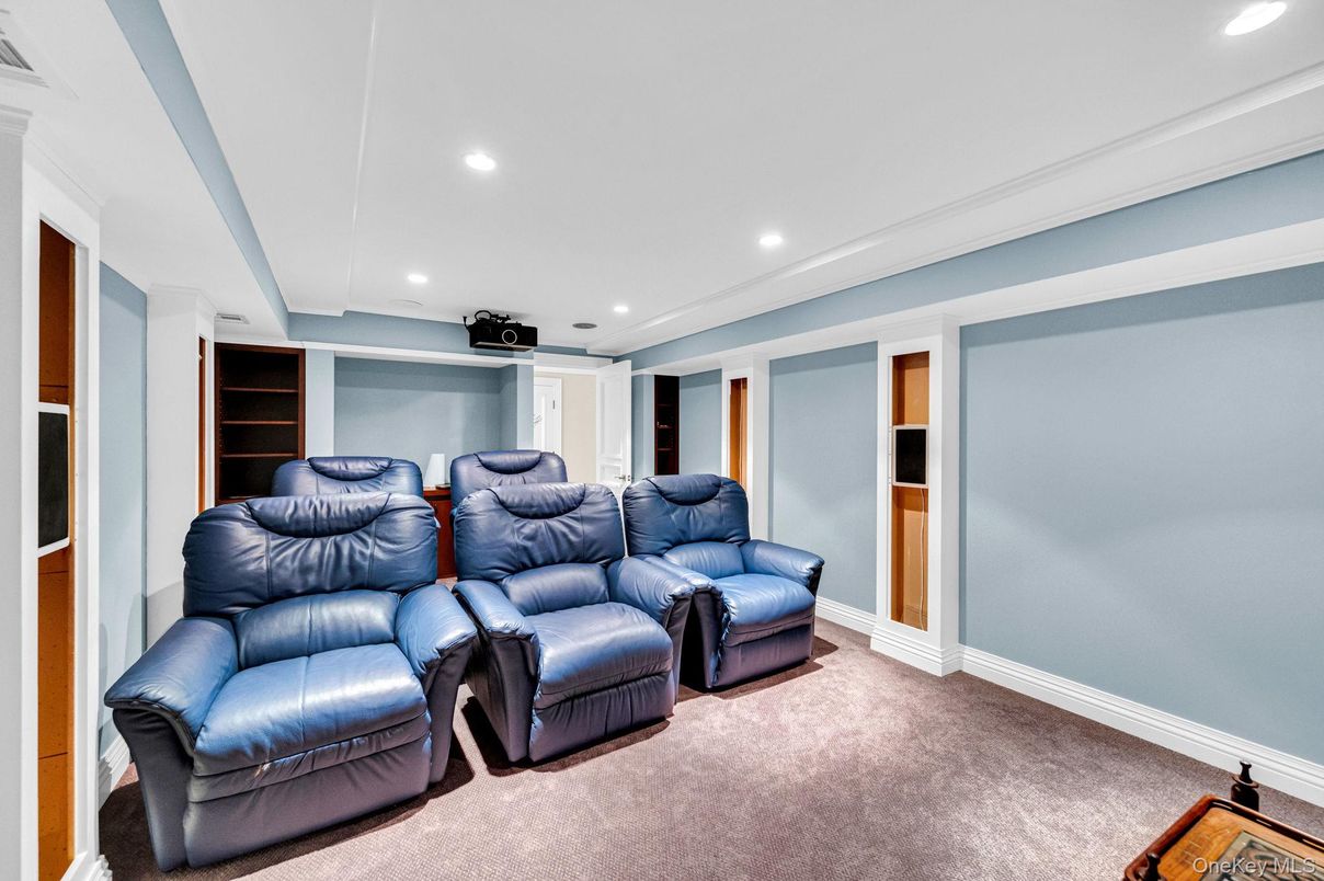 Home Theatre Room, Interior, Recessed Lighting, Theatre Room