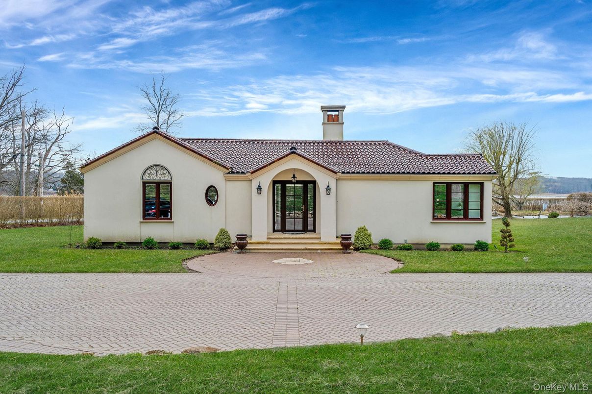 Backyard, Exterior, Facade, Spanish Mediterranean