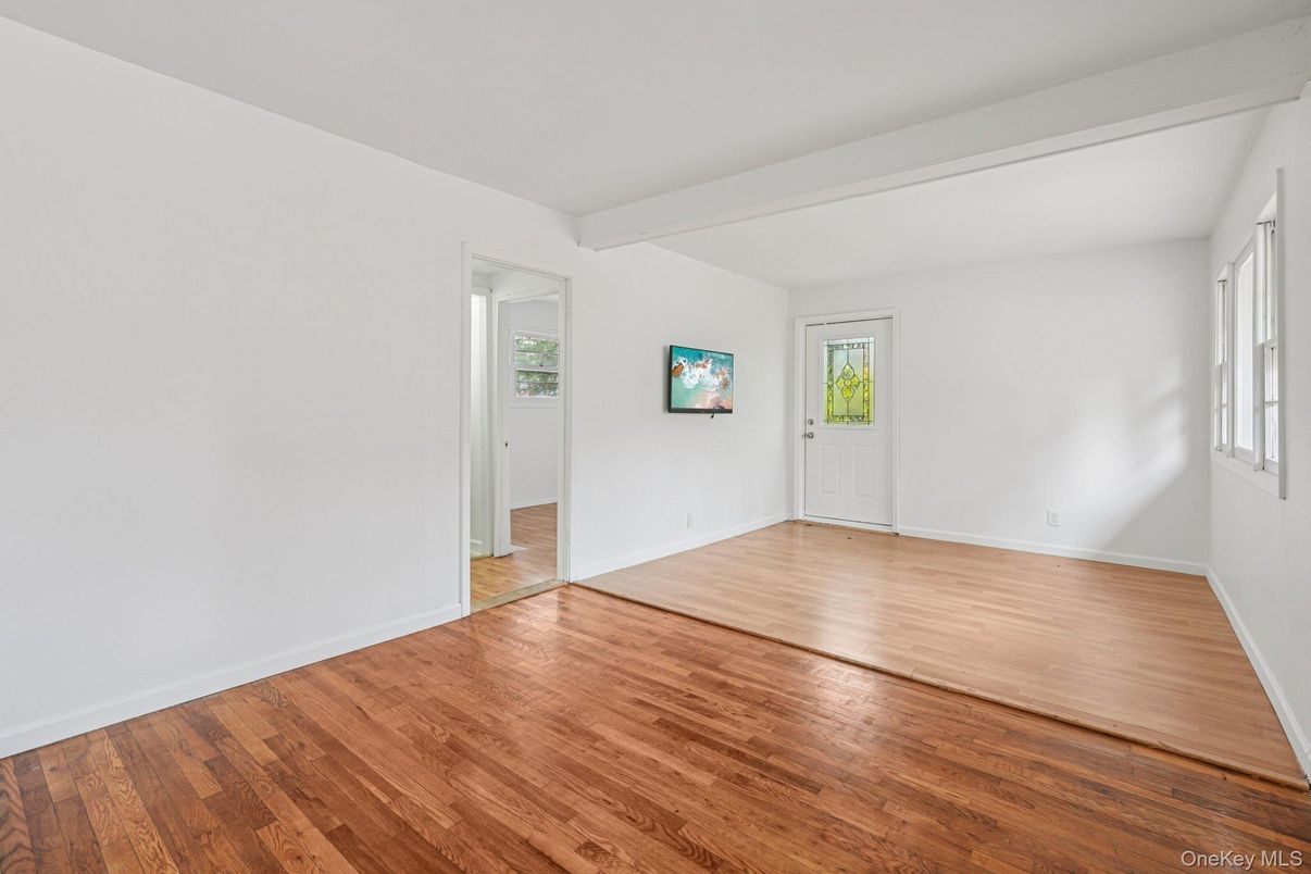 Empty room, Interior, Wood Texture Flooring
