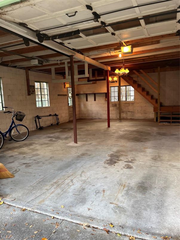 Interior, Stone Walls, Wooden Beams