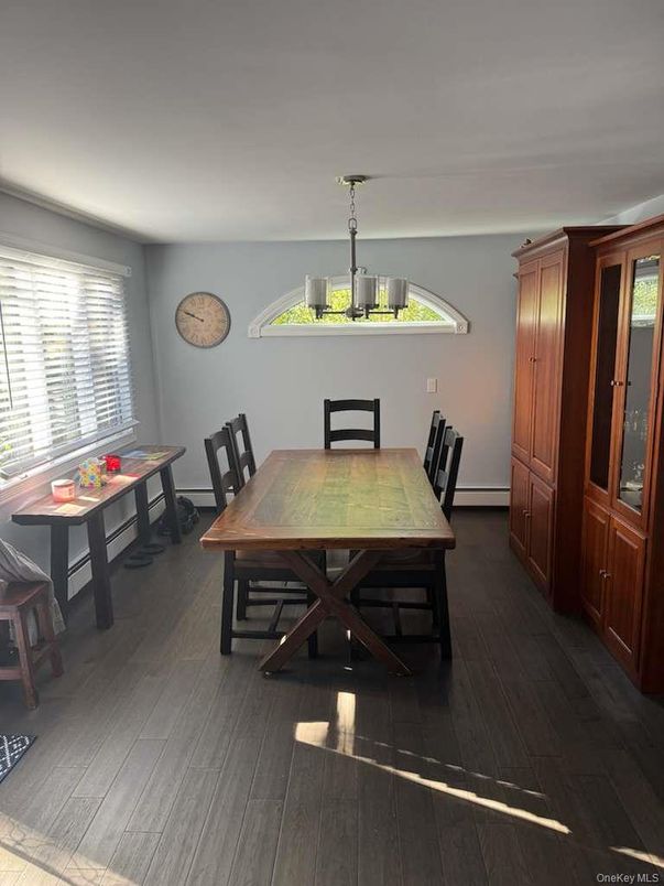 Dining room, Interior, Wood Texture Flooring