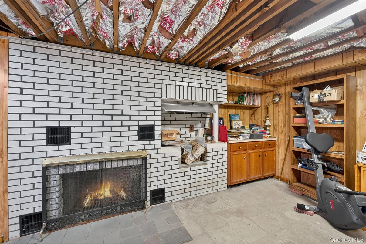 Fireplace, Interior, Stone Walls, Wooden Beams, Wooden Walls