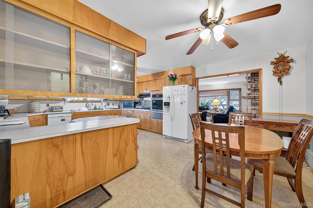 Dining room, Interior, Kitchen