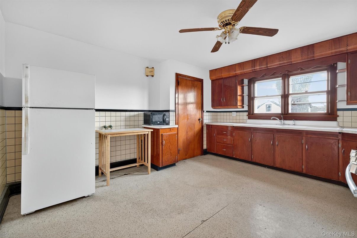 Interior, Kitchen, Wooden Walls