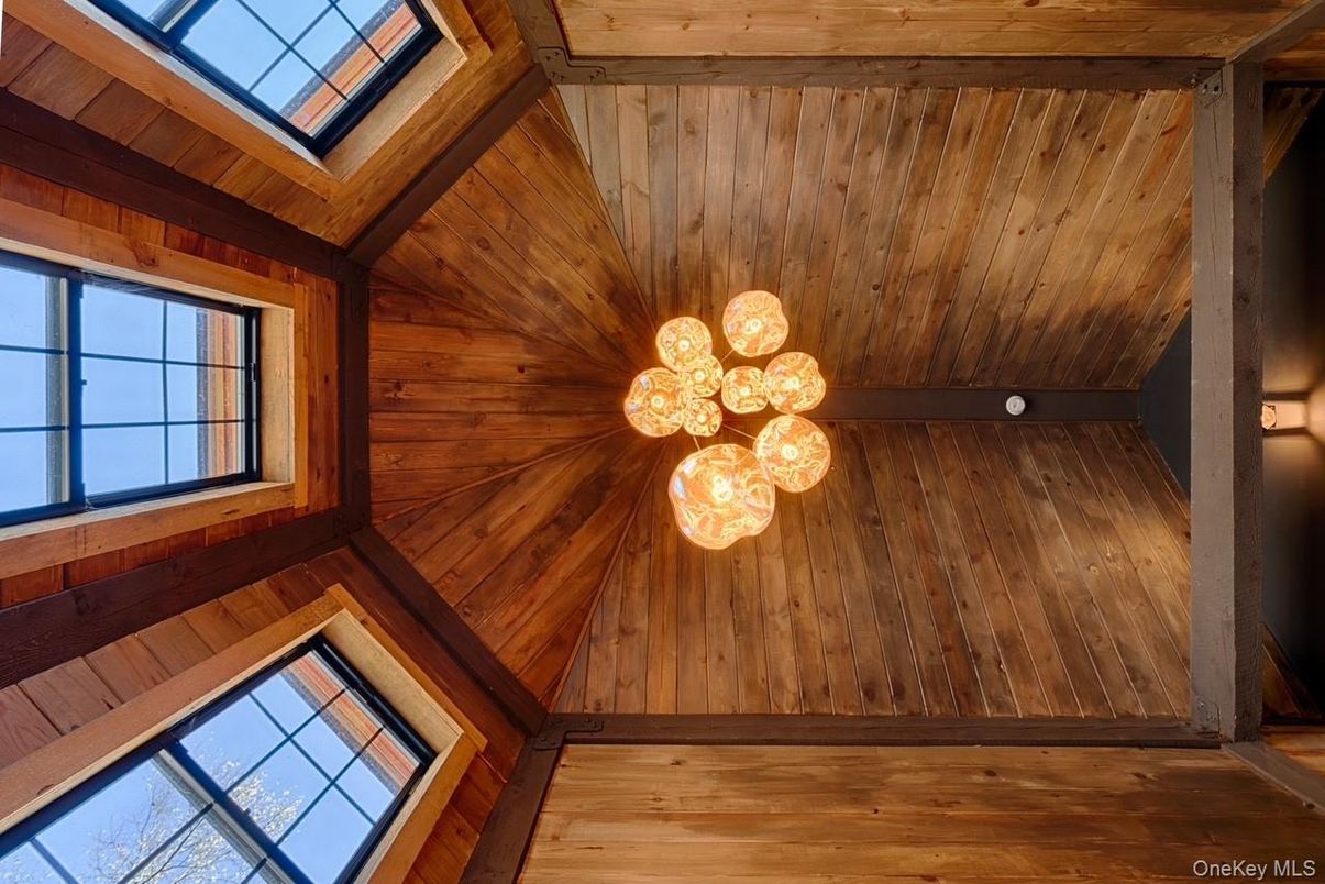 Empty room, Interior, Wooden Ceilings, Wood Texture Flooring, Wooden Walls