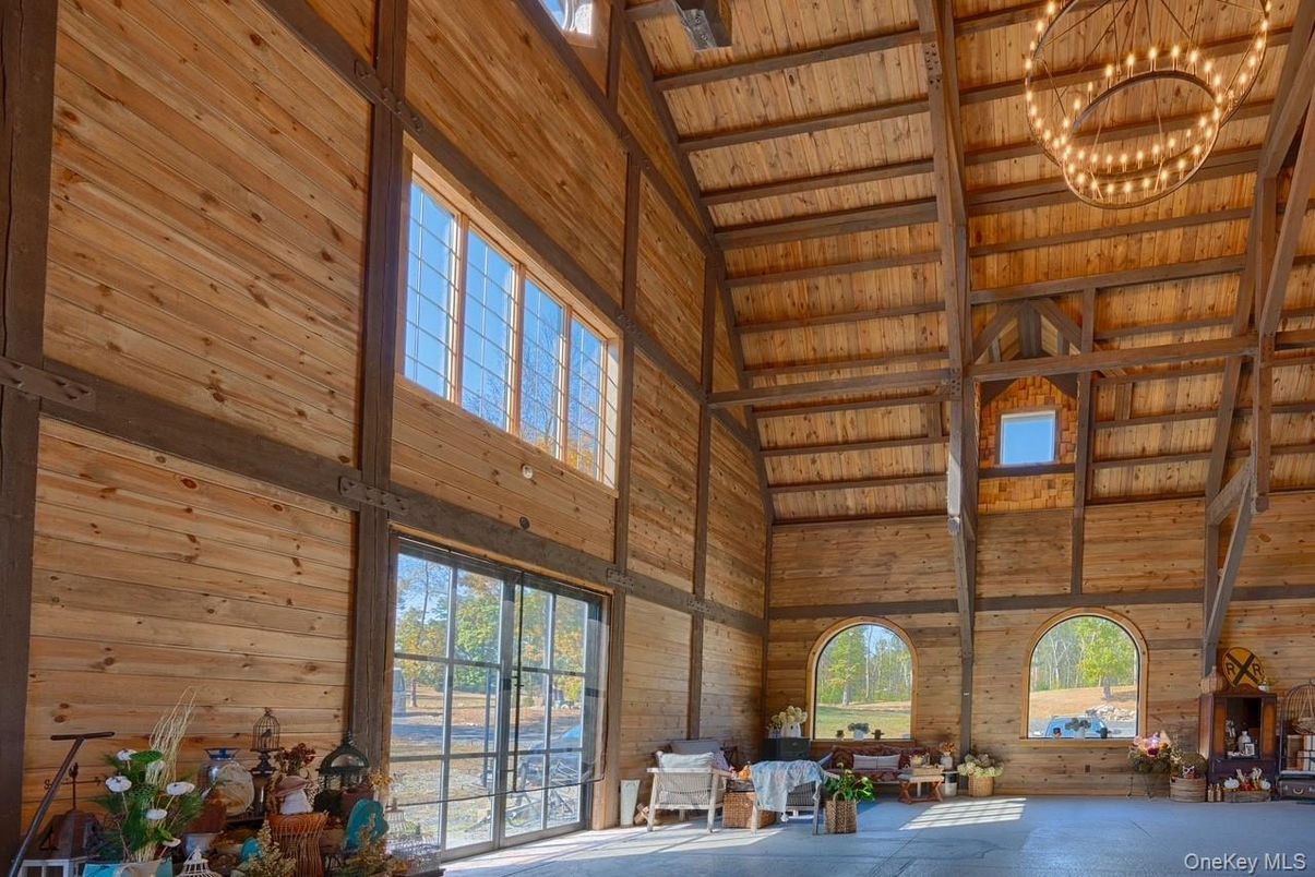 Chandelier, Interior, Wooden Beams, Wooden Ceilings, Wooden Walls