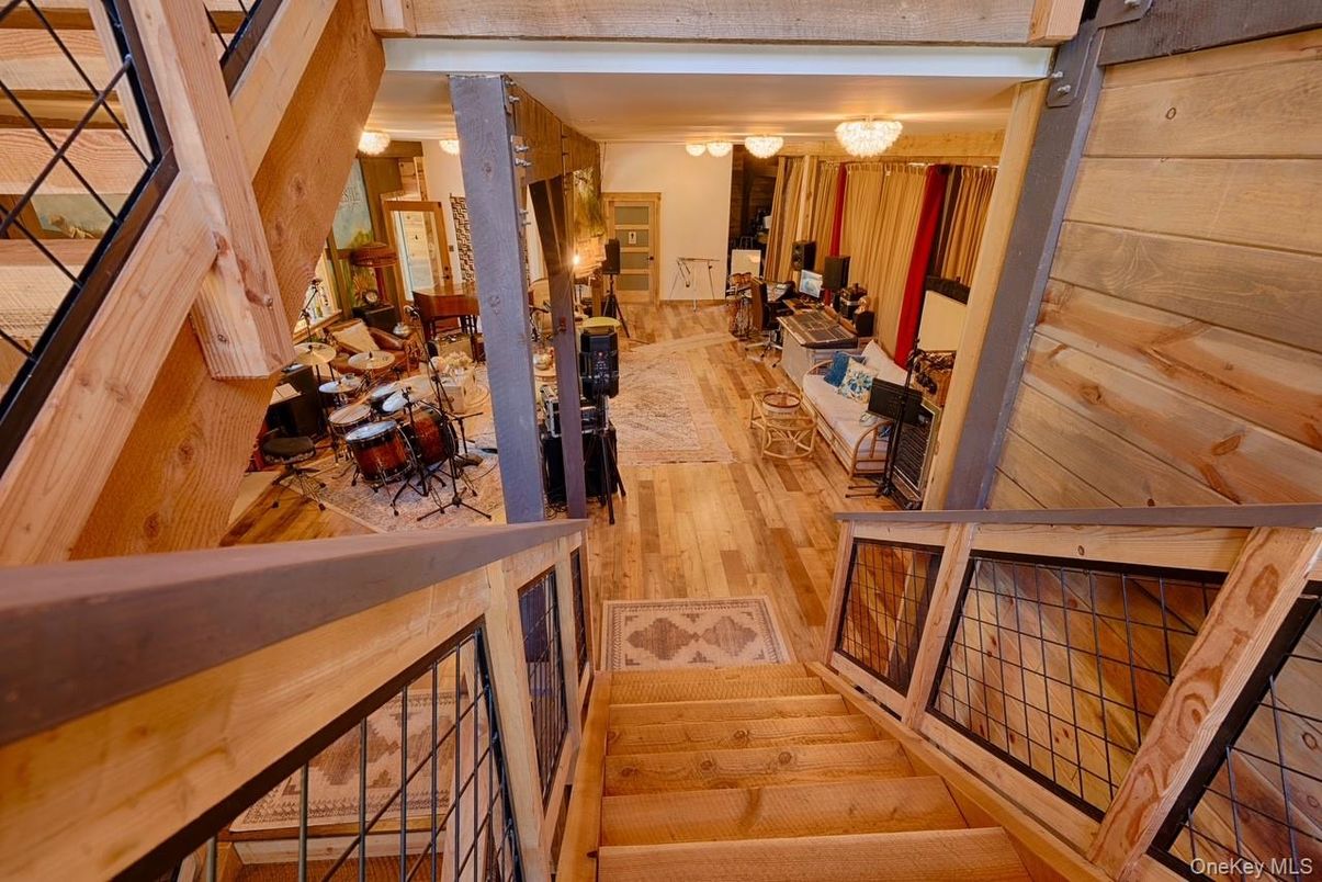 Chandelier, Fireplace, Interior, Living room, Wood Texture Flooring