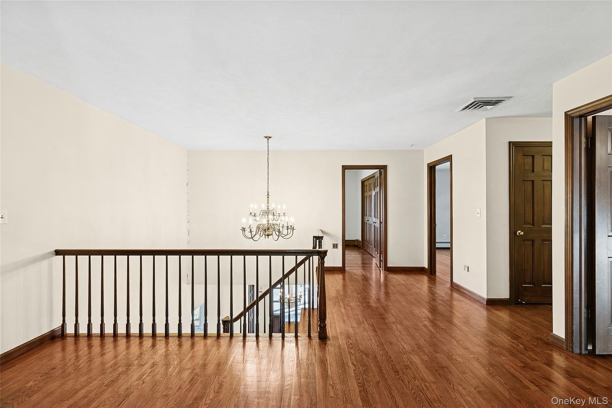 Chandelier, Interior, Wood Texture Flooring