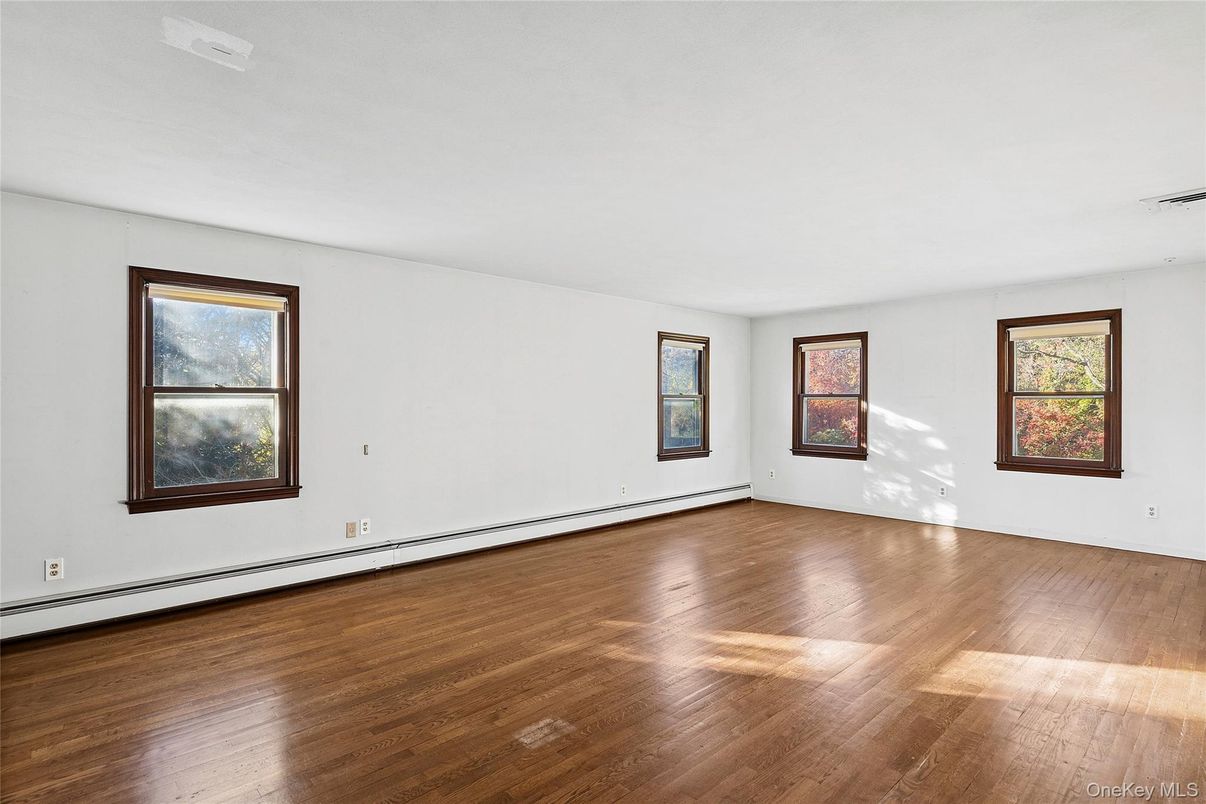 Empty room, Interior, Wood Texture Flooring