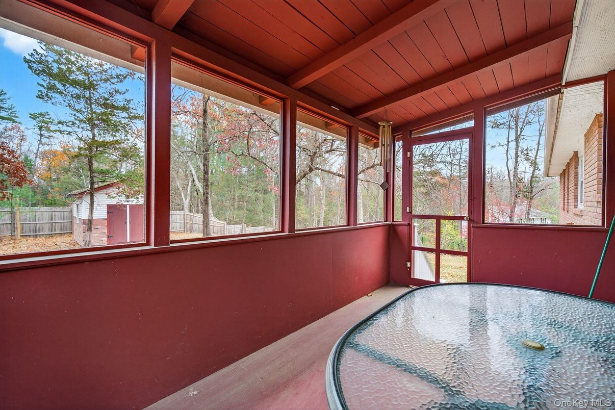 Interior, Sun Room, Wooden Beams, Wooden Ceilings