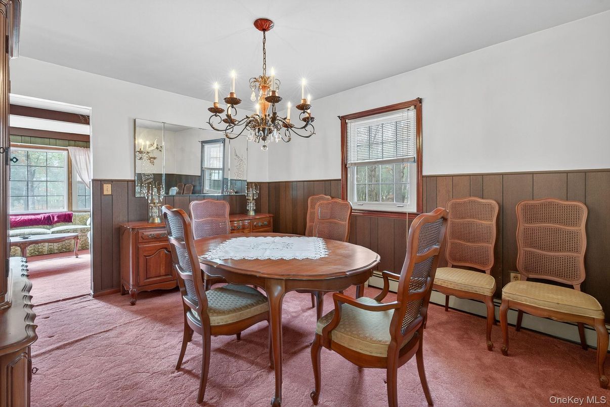 Chandelier, Dining room, Interior