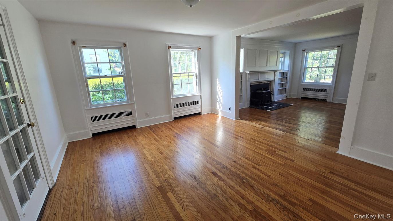 Empty room, Fireplace, Interior, Wood Texture Flooring