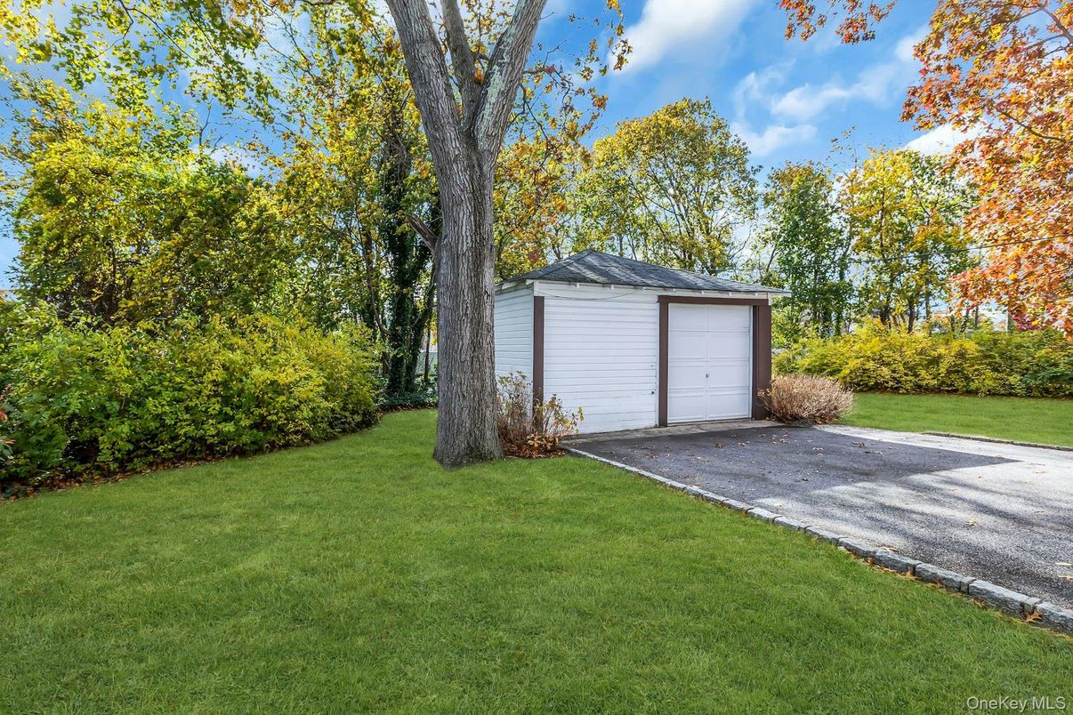 Backyard, Detached Garage, Exterior