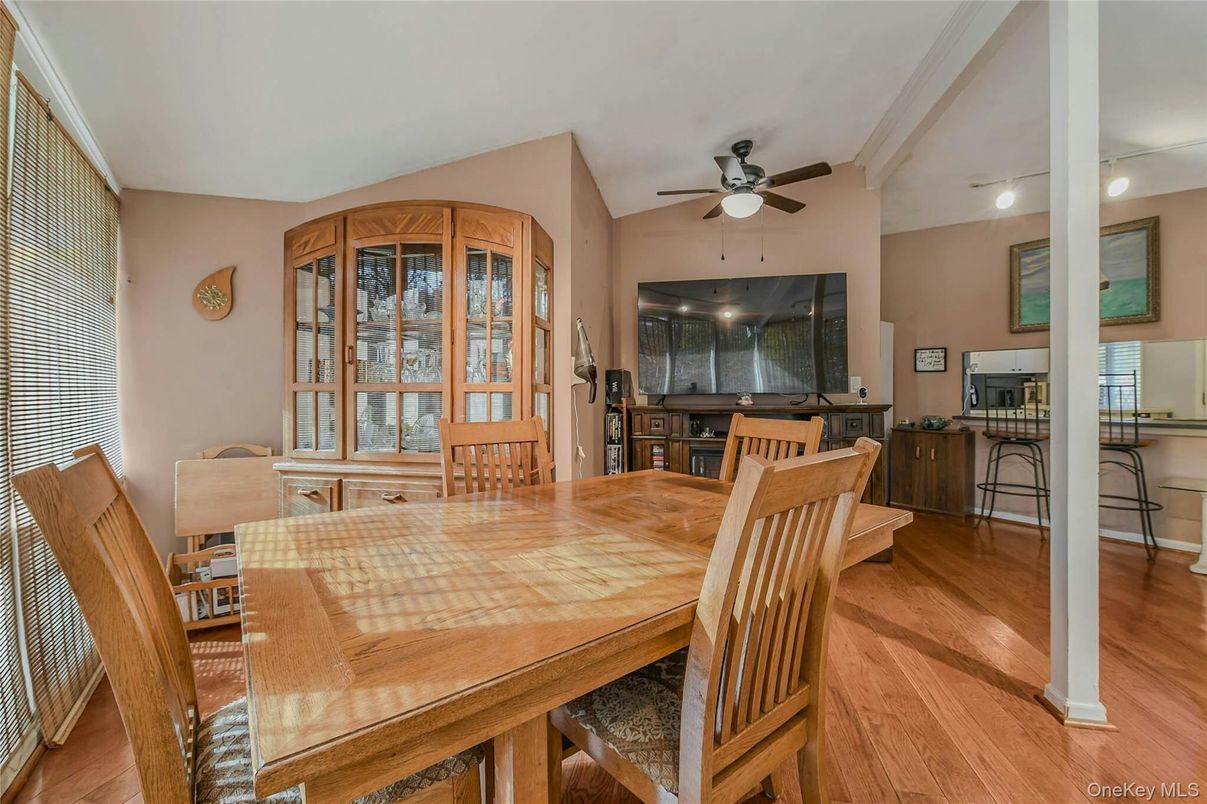 Dining room, Interior, Wood Texture Flooring