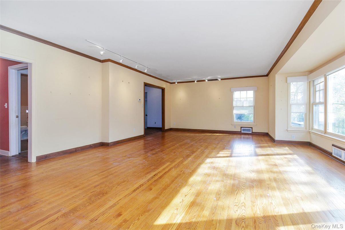 Empty room, Interior, Wood Texture Flooring