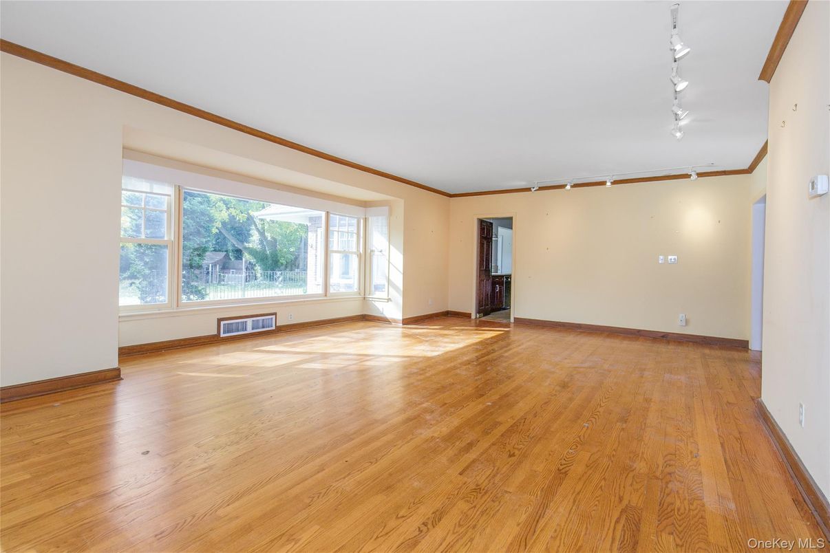 Empty room, Interior, Wood Texture Flooring