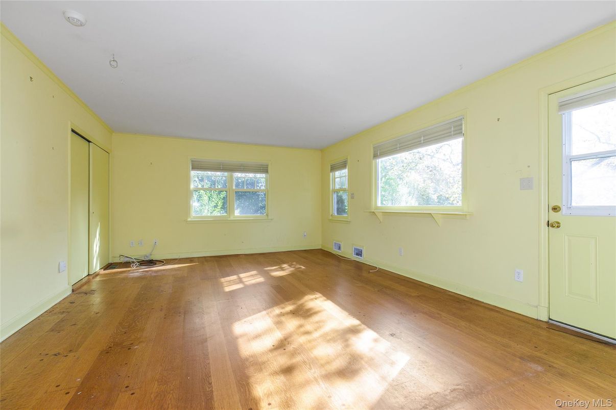 Empty room, Interior, Wood Texture Flooring