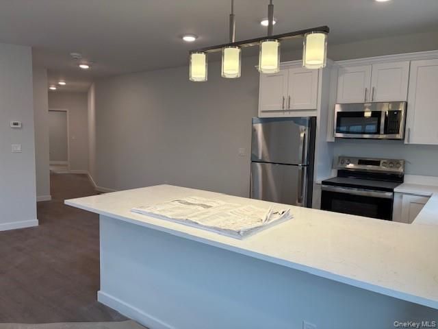 Interior, Kitchen, Pendant Lights, Recessed Lighting