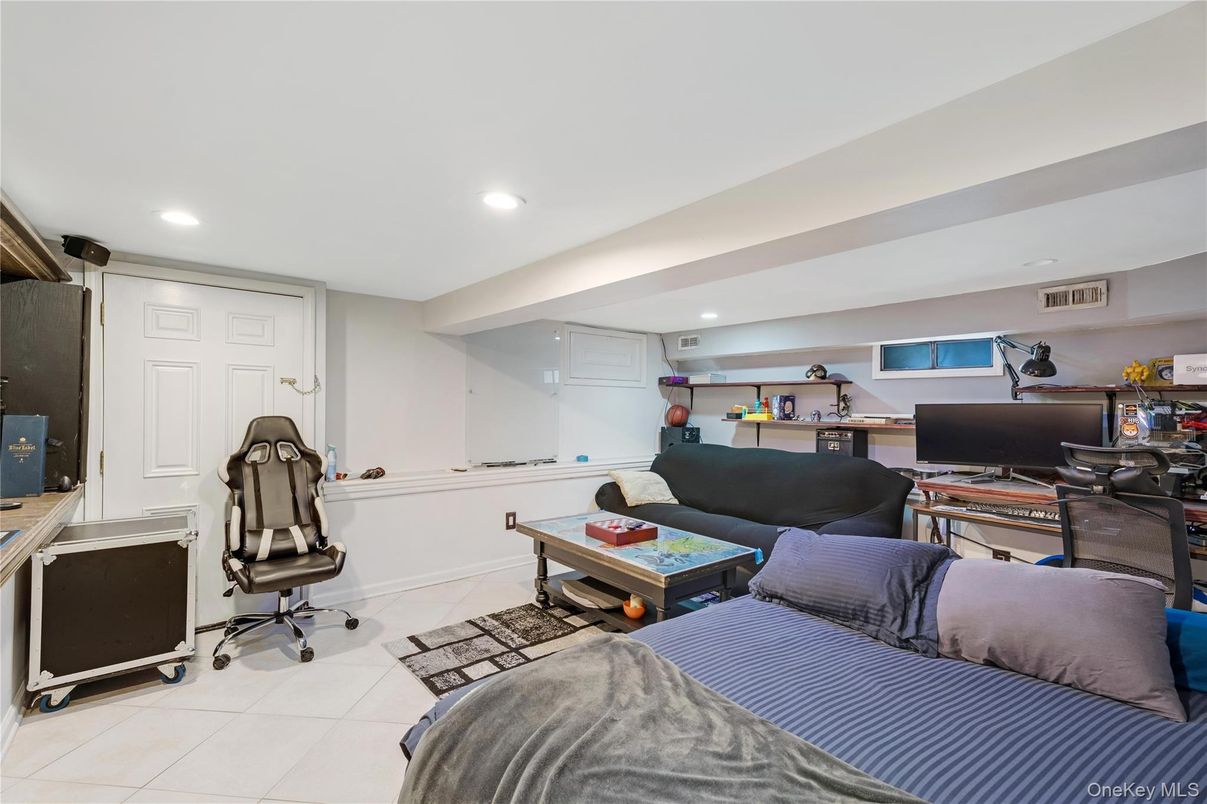 Home Office, Interior, Living room, Recessed Lighting