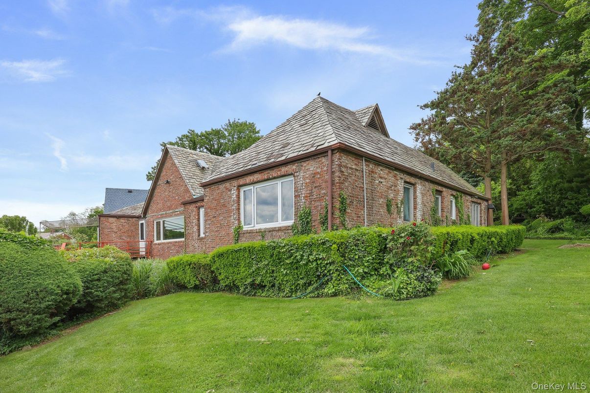 Exterior, Facade, Brick Facade, Tudor Revival
