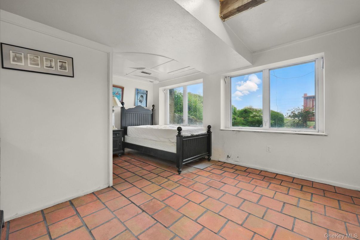 Bedroom, Interior, Wooden Beams