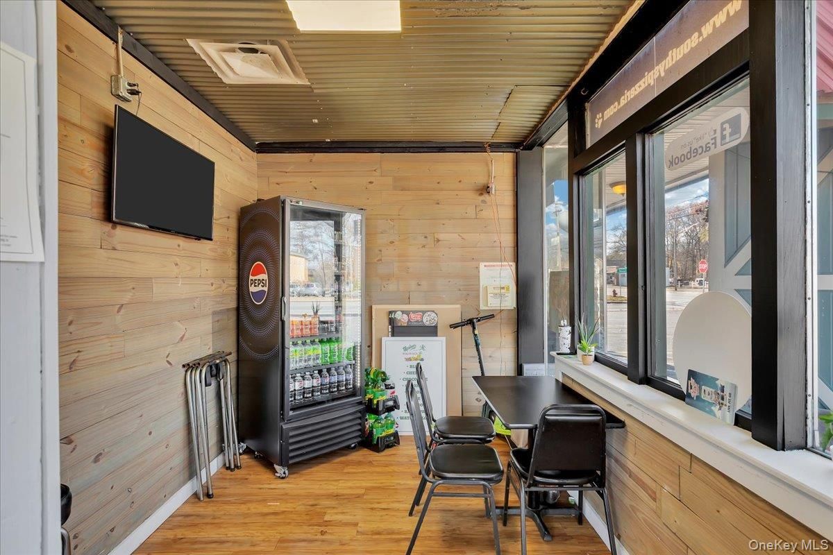 Dining room, Interior, Wooden Ceilings, Wood Texture Flooring, Wooden Walls