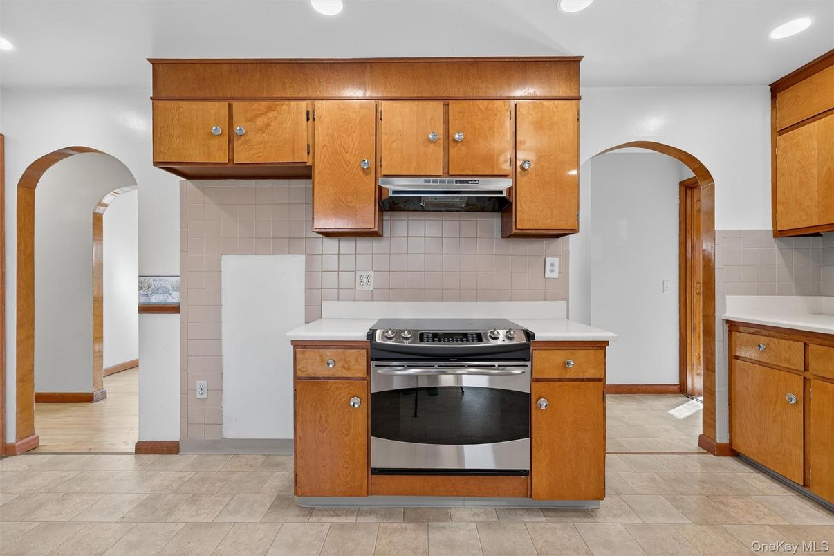 Interior, Kitchen, Recessed Lighting, Stainless Steel Appliances