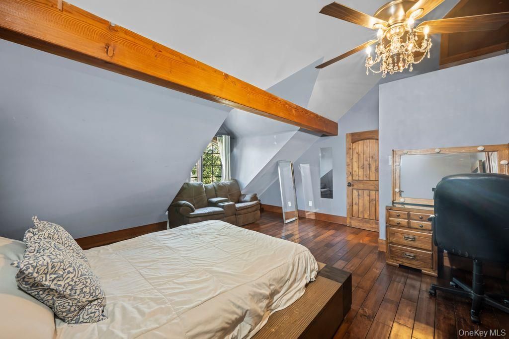 Bedroom, Interior, Wooden Beams, Wood Texture Flooring