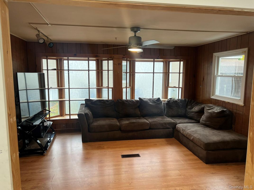 Interior, Living room, Wood Texture Flooring, Wooden Walls