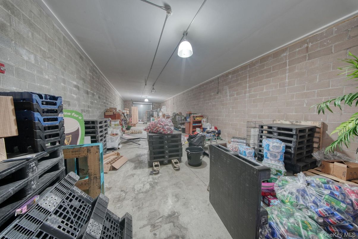 Interior, Pendant Lights, Stone Walls