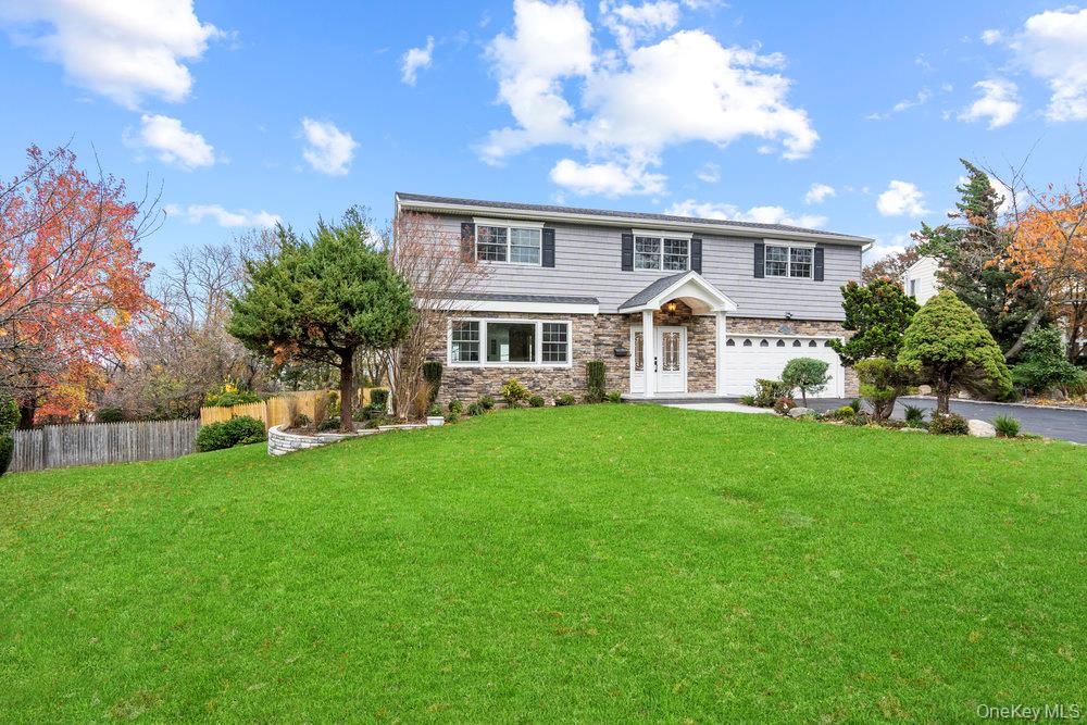 Attached, Backyard, Exterior, Facade, Raised Ranch