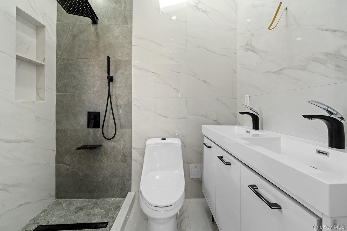 Bathroom, Interior, Marble Walls