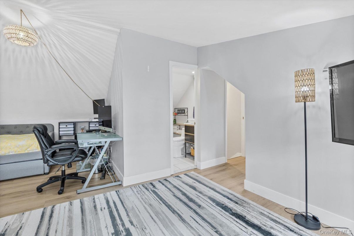 Home Office, Interior, Wood Texture Flooring