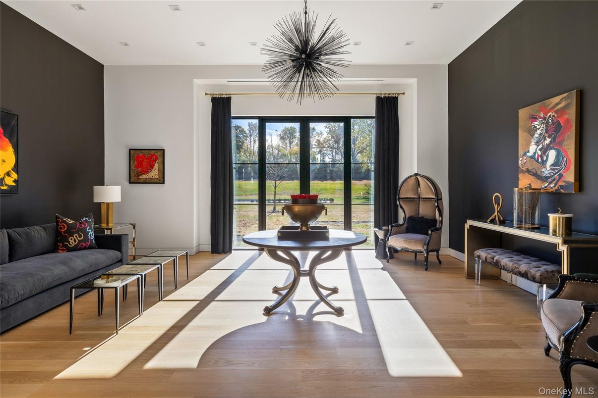 Interior, Pendant Lights, Recessed Lighting, Wood Texture Flooring